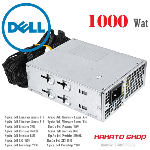 Nguồn Dell 1000W Chính Hãng - Tương Thích T3660, XPS 8950, Alienware R13 & R15